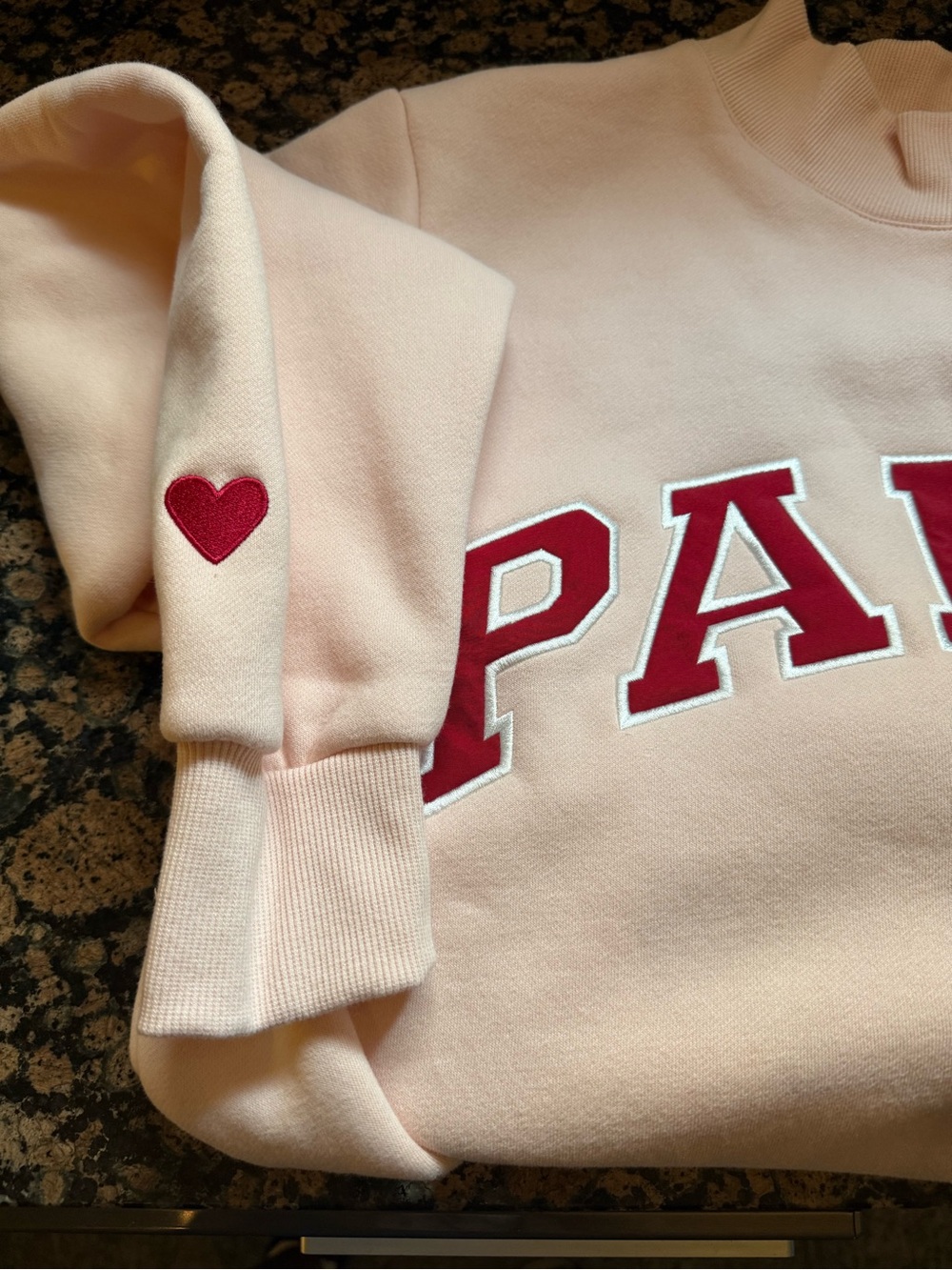 Pink 'PARKE' sweat suit - Picture 4 of 5
